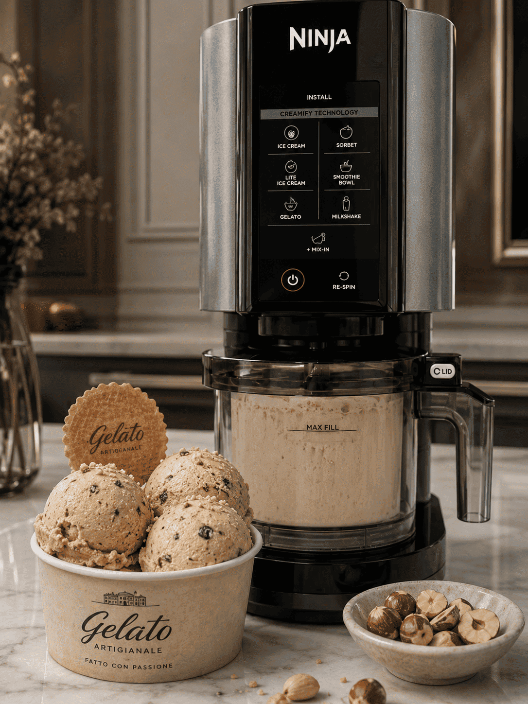 Walnut Ice Cream
