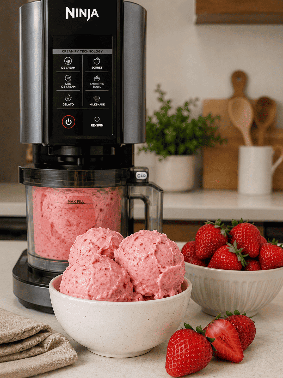 Strawberry Ice Cream
