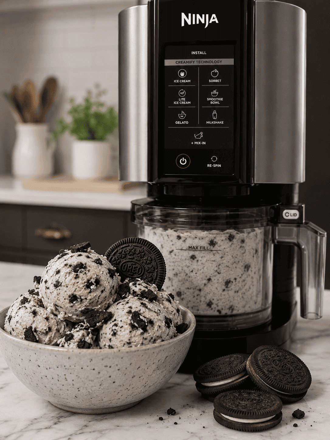 Cookies and Cream Ice Cream